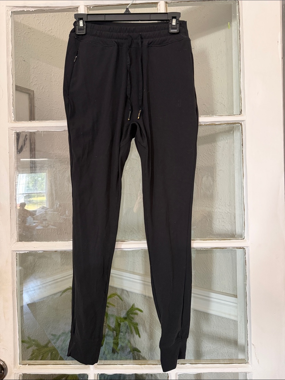 BuffBunny Black Womens Joggers with Drawstring